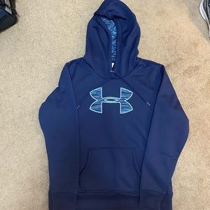 Blue under armor hoodie